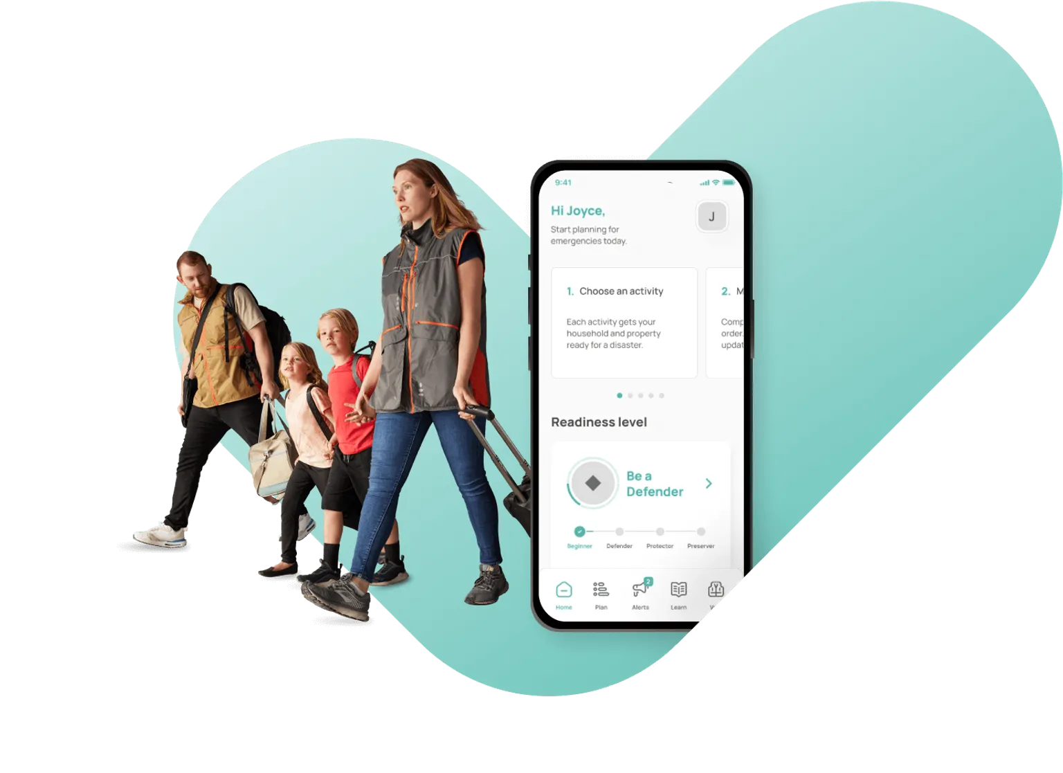 Perci Vest helps you and your family with safe and smooth evacuation from disasters